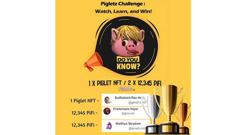 pigletz challenge bitcointaf